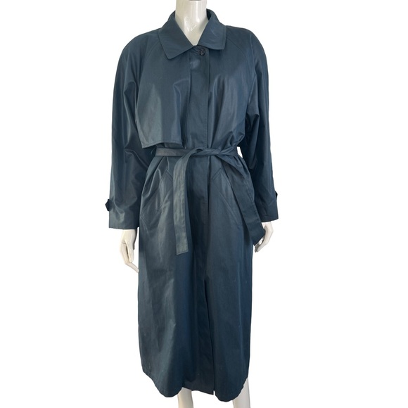 VTG London Fog Maincoats Trench | 3M Thinsulate Lined Belted Coat - Picture 8 of 8